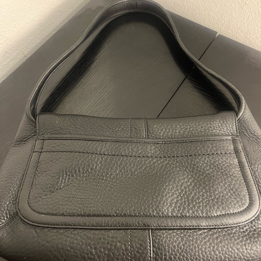 ***Sold*****Coach Y2K Ergo Turn Lock Flap Shoulder Bag Style 11614 Black - Picture 10 of 10